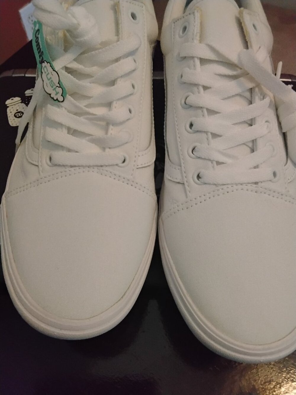 Men's Vans White New! Size 13